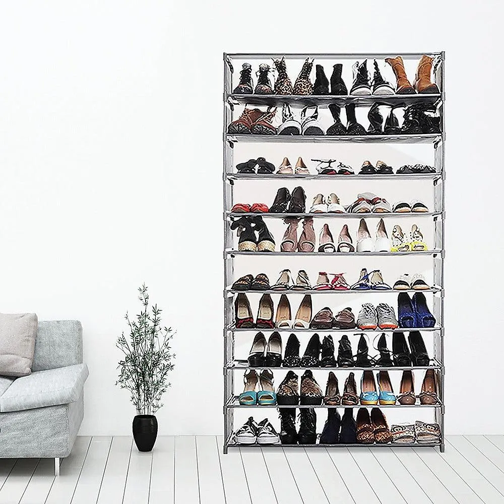 50 Pairs 10 Tiers Shoe Rack