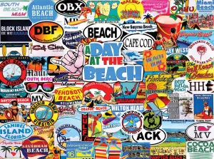 A Day At The Beach (1448pz) - 1000 Pieces