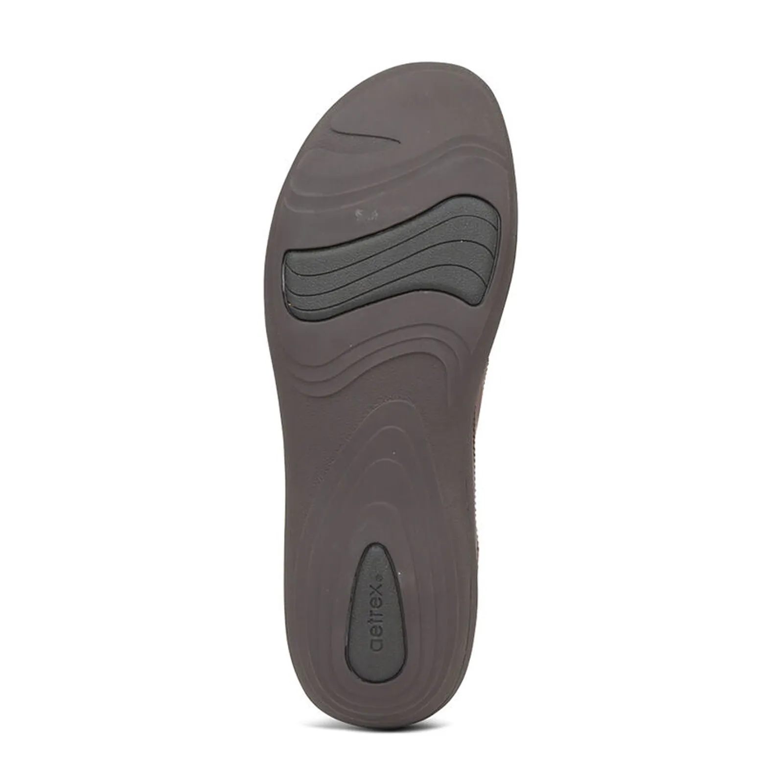 Aetrex Karina Slip On (Women) - Brown Leather