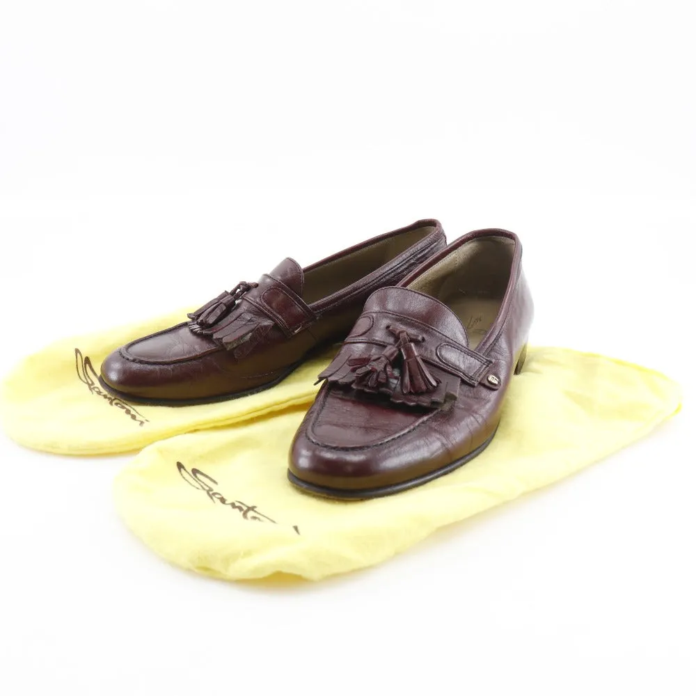 Aigner Leather Tassel Loafers