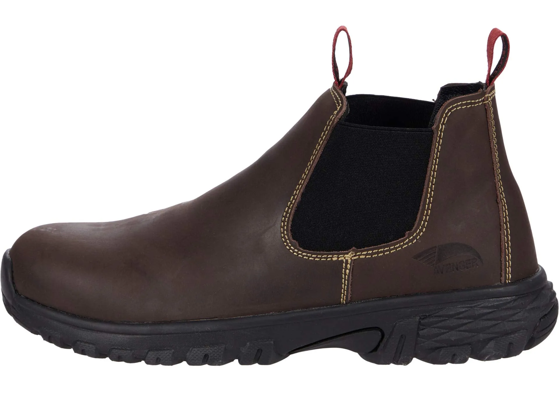 Avenger Work Boots Flight Chelsea AT, brown