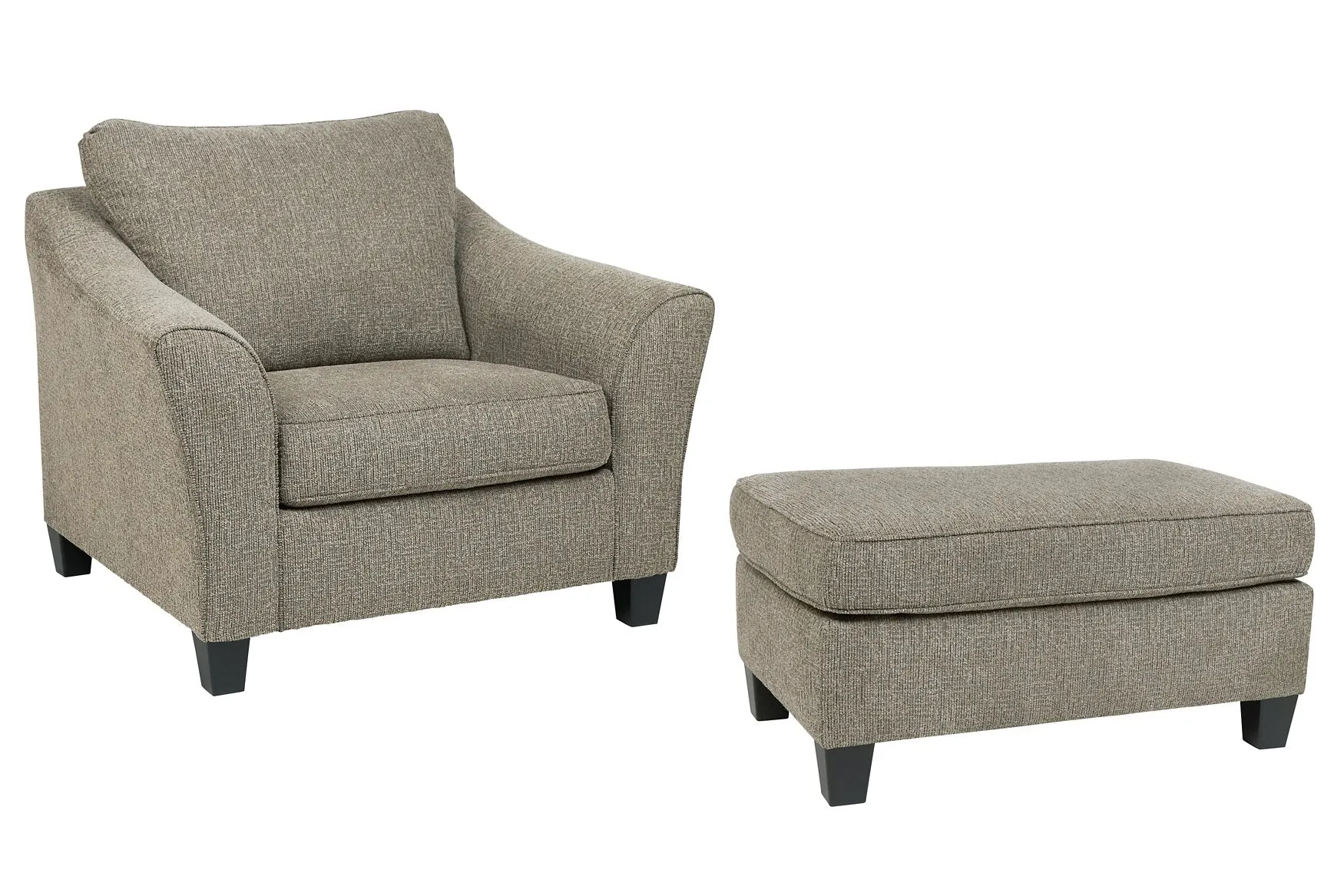 Barnesley Chair & Ottoman Set