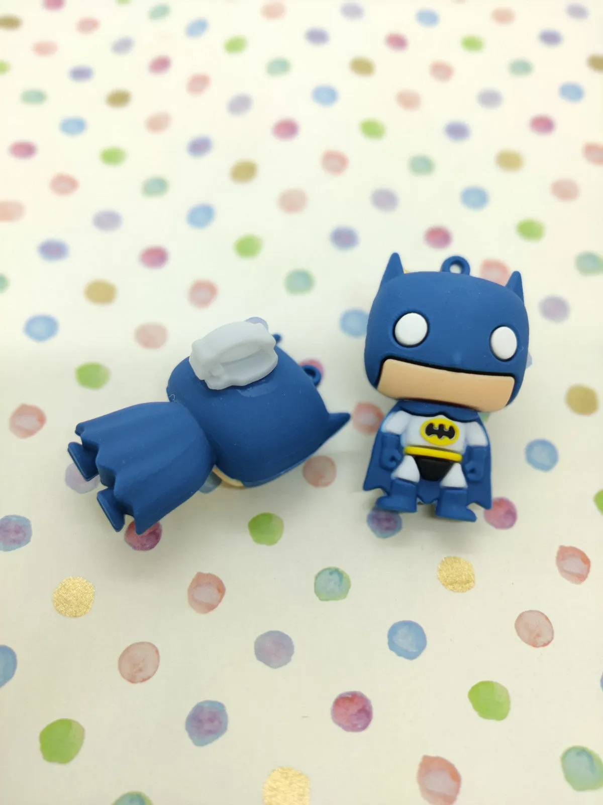 BATMAN SHOE CHARMS - BLUE