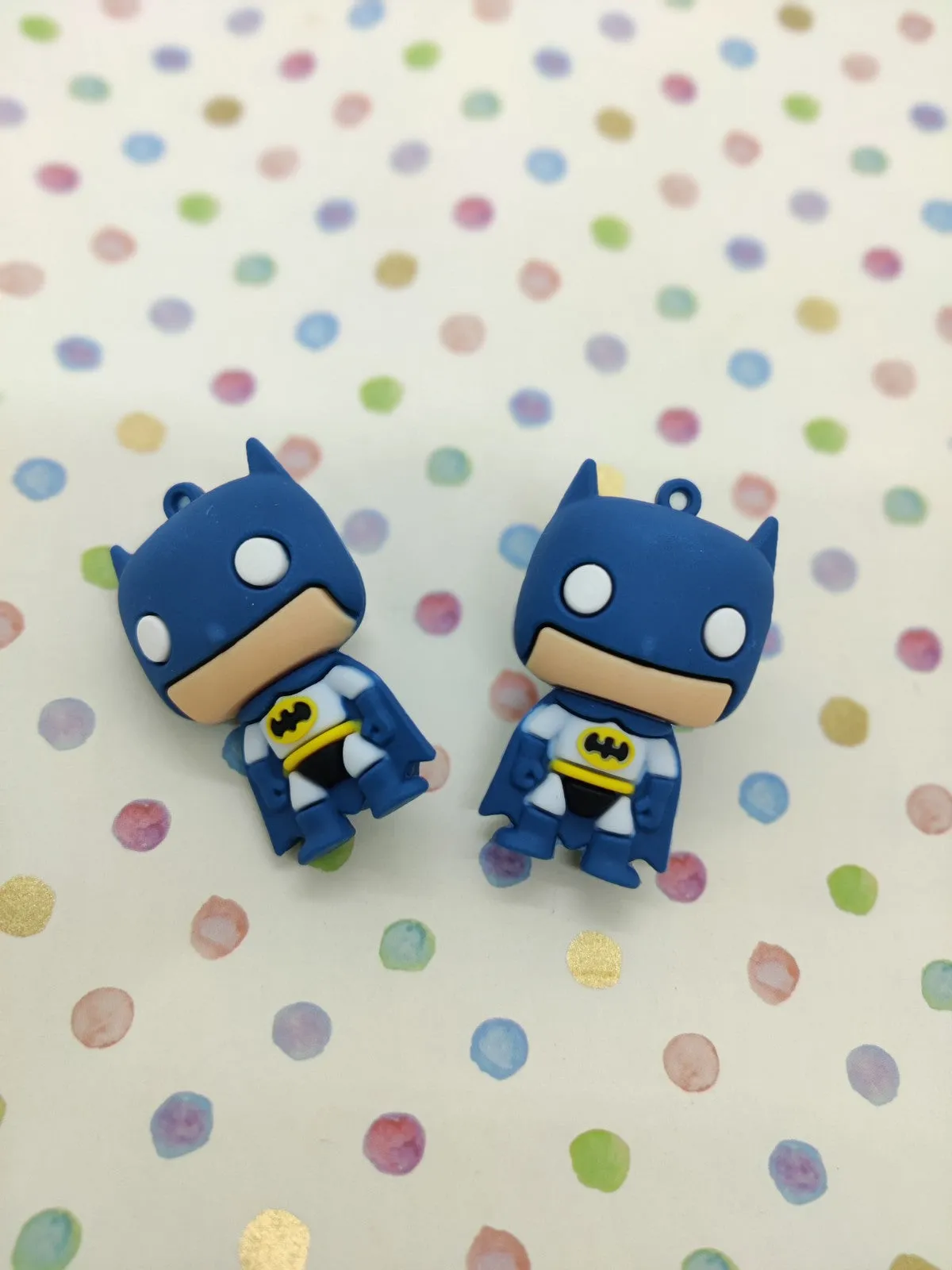 BATMAN SHOE CHARMS - BLUE