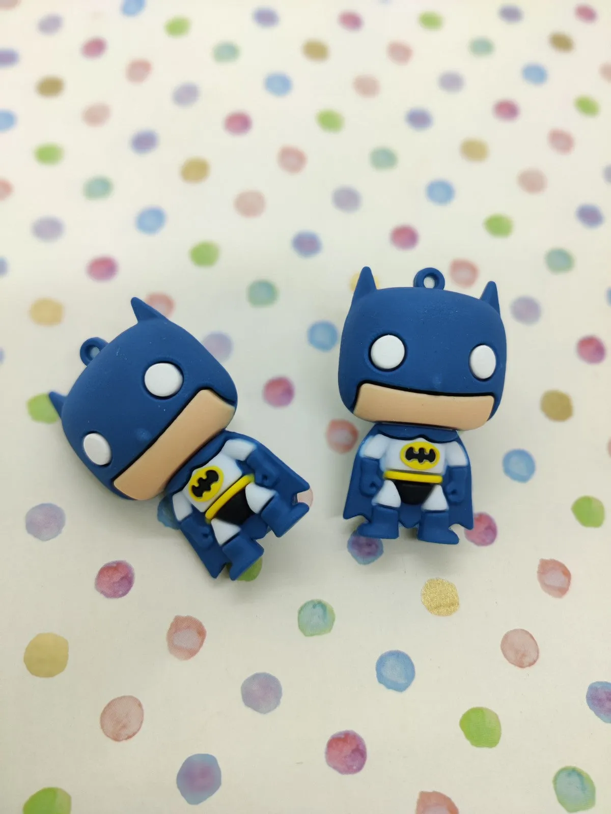 BATMAN SHOE CHARMS - BLUE