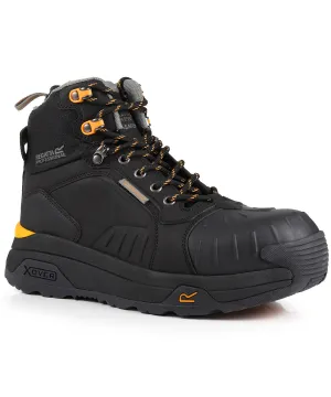 Black - Exofort S3 X-over waterproof insulated safety hikers