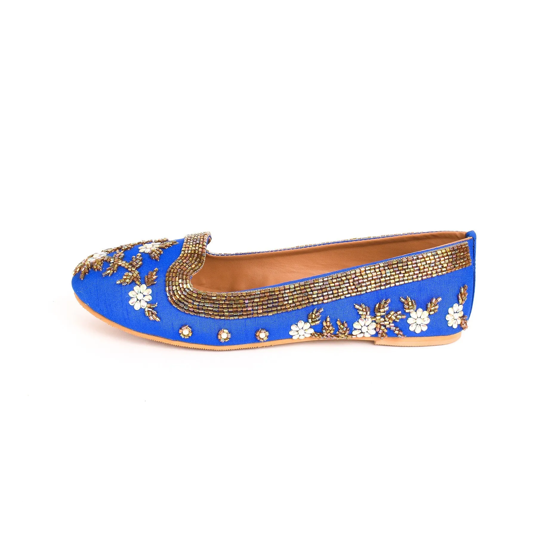 Blue Kutdana Loafers