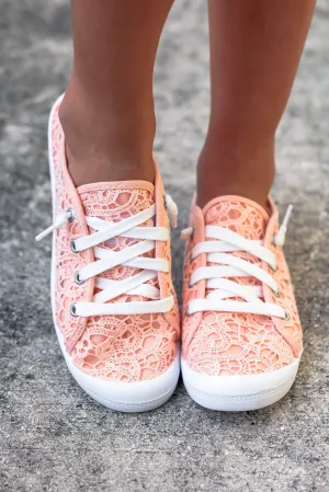 Charley Peach Sneakers