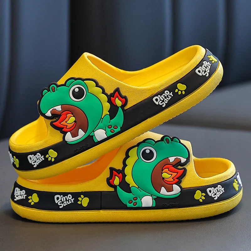 Children, girls, parent-child cartoon slippers, full of cuteness, soft, wear-resistant, non-slip, bathing slippers