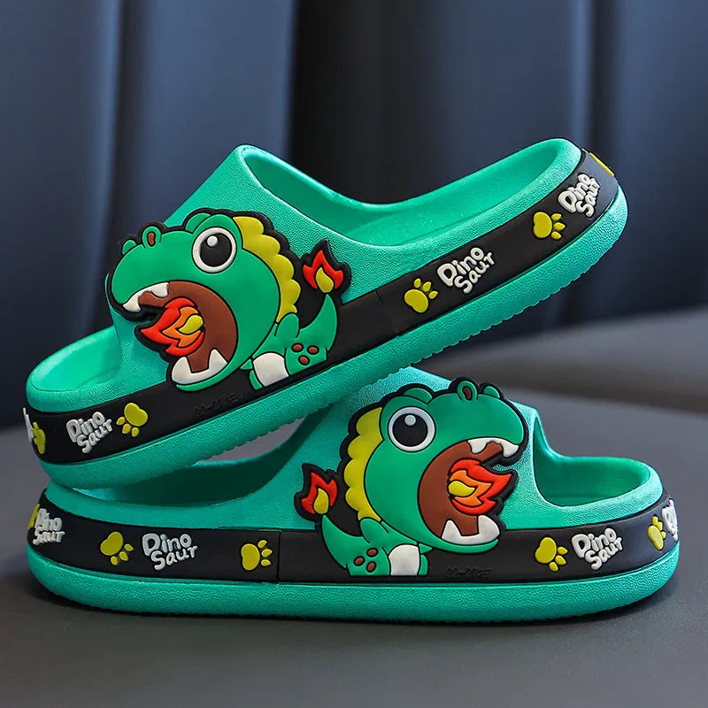 Children, girls, parent-child cartoon slippers, full of cuteness, soft, wear-resistant, non-slip, bathing slippers