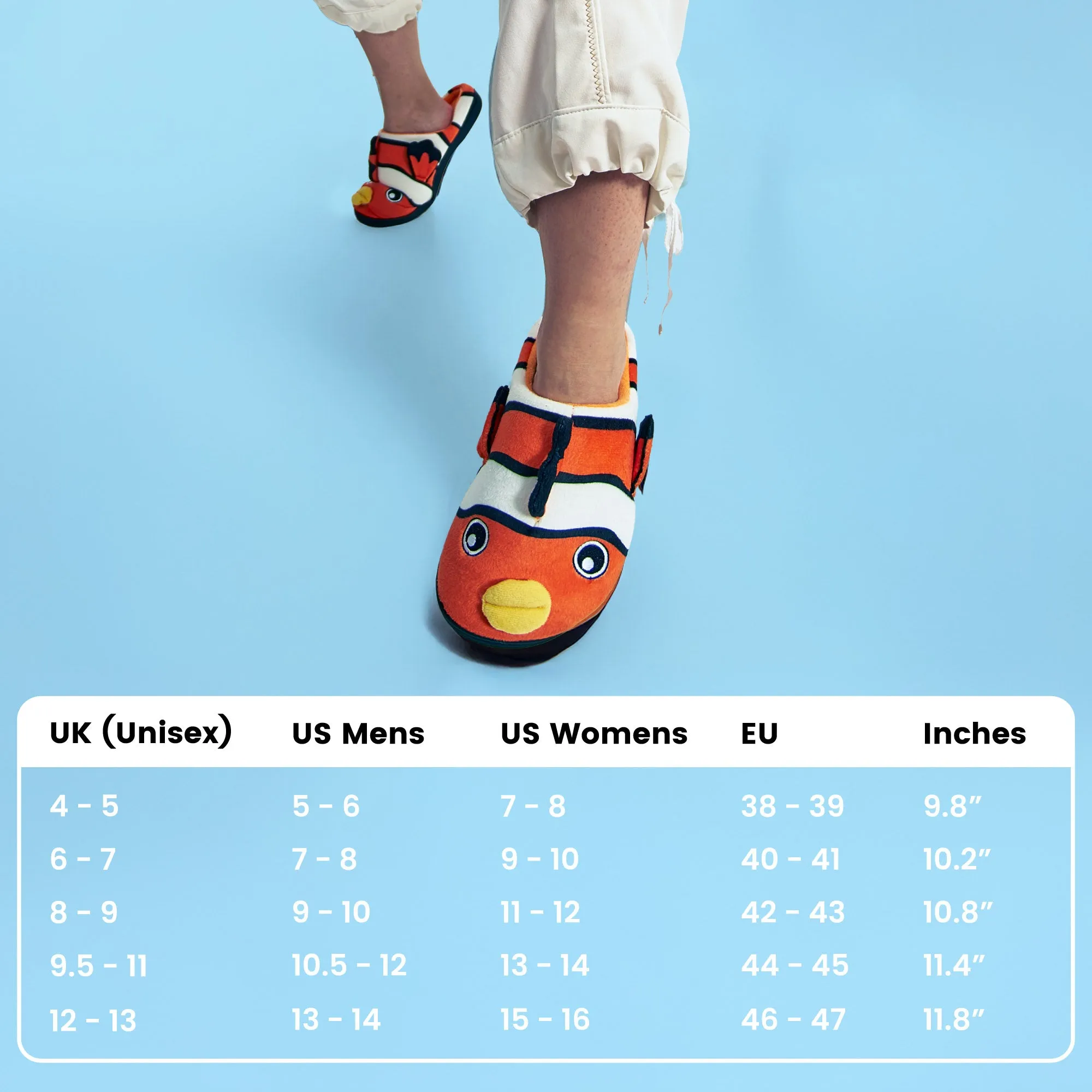 Coddies® Clownfish Slippers