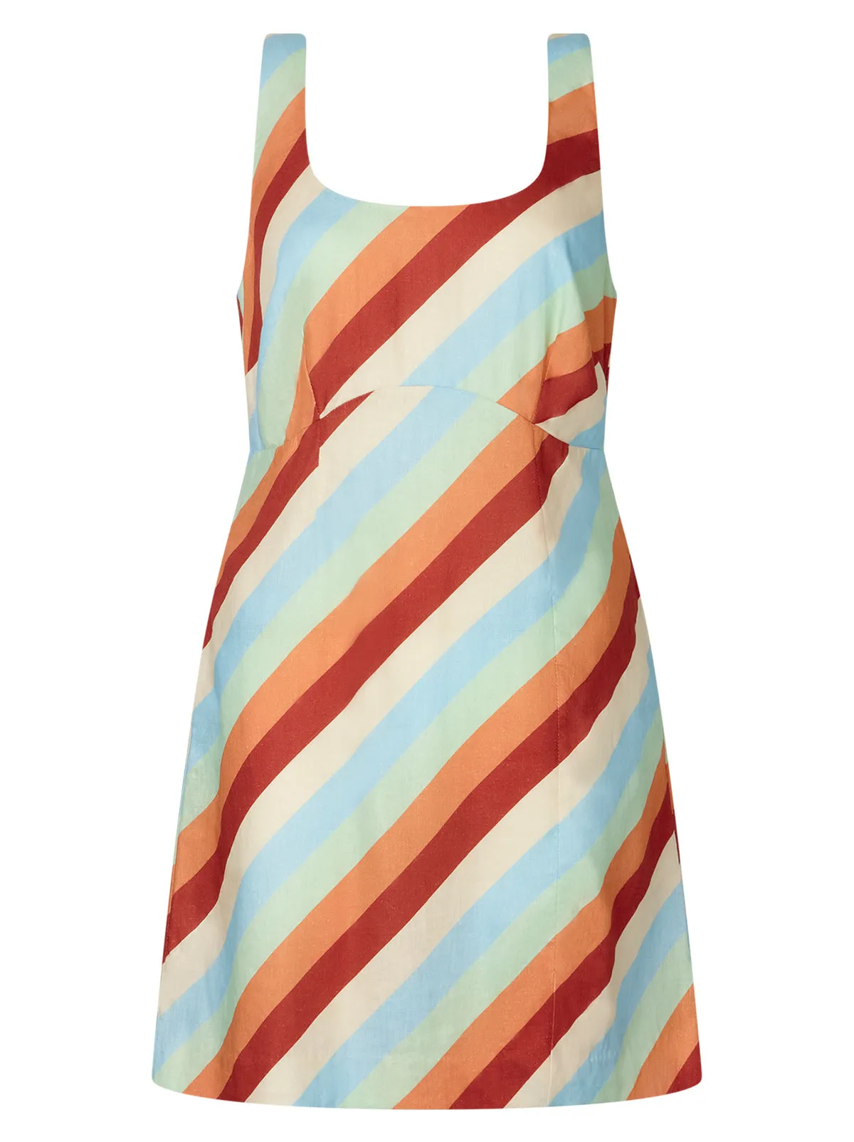 Connie Multi Stripe Mini Dress