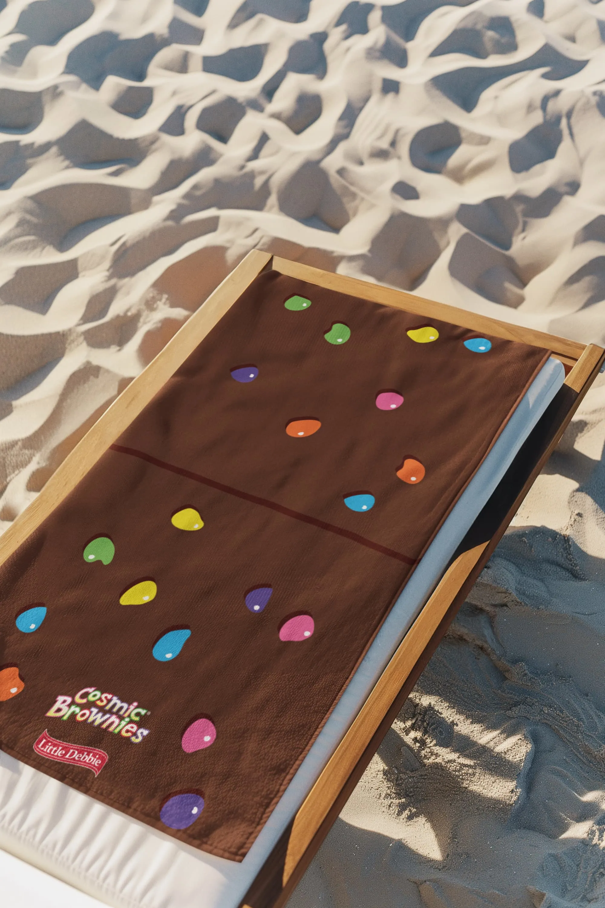 Cosmic Brownie Beach Towel