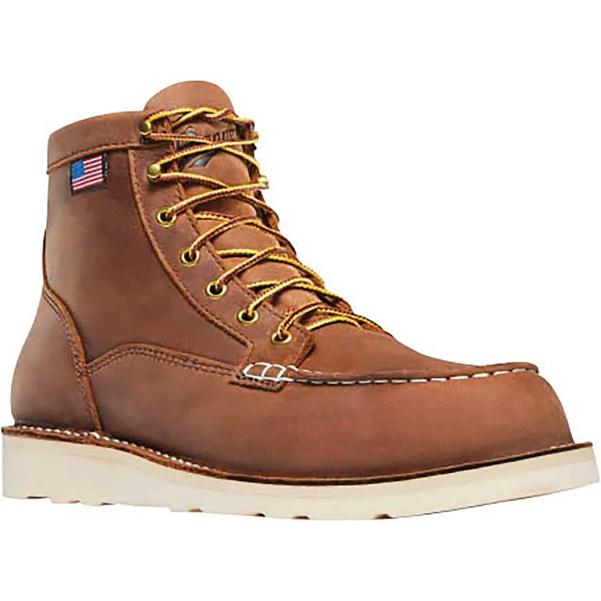 Danner Men's Bull Run Moc Toe 6" Plain Toe Boots