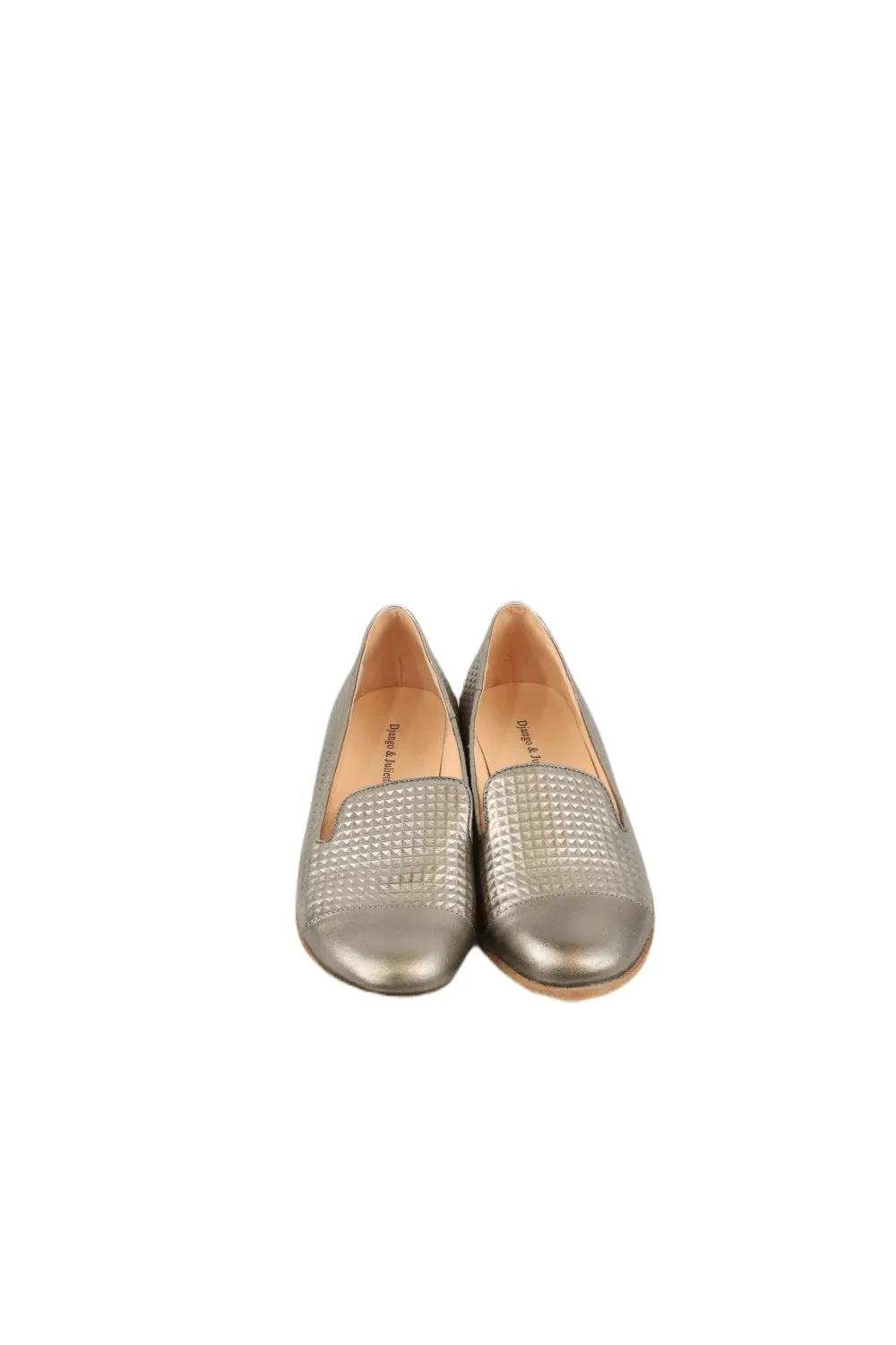 Django & Juliette Silver Loafers 37