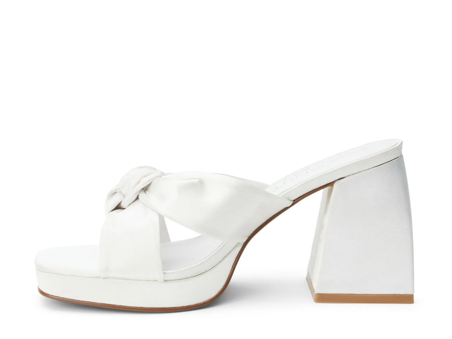 Esme Coconuts platform sandals, white