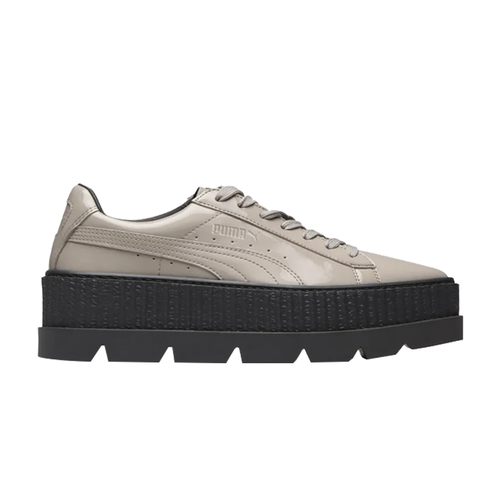 Fenty x Wmns Pointy Creeper Patent Puma sneakers, gray