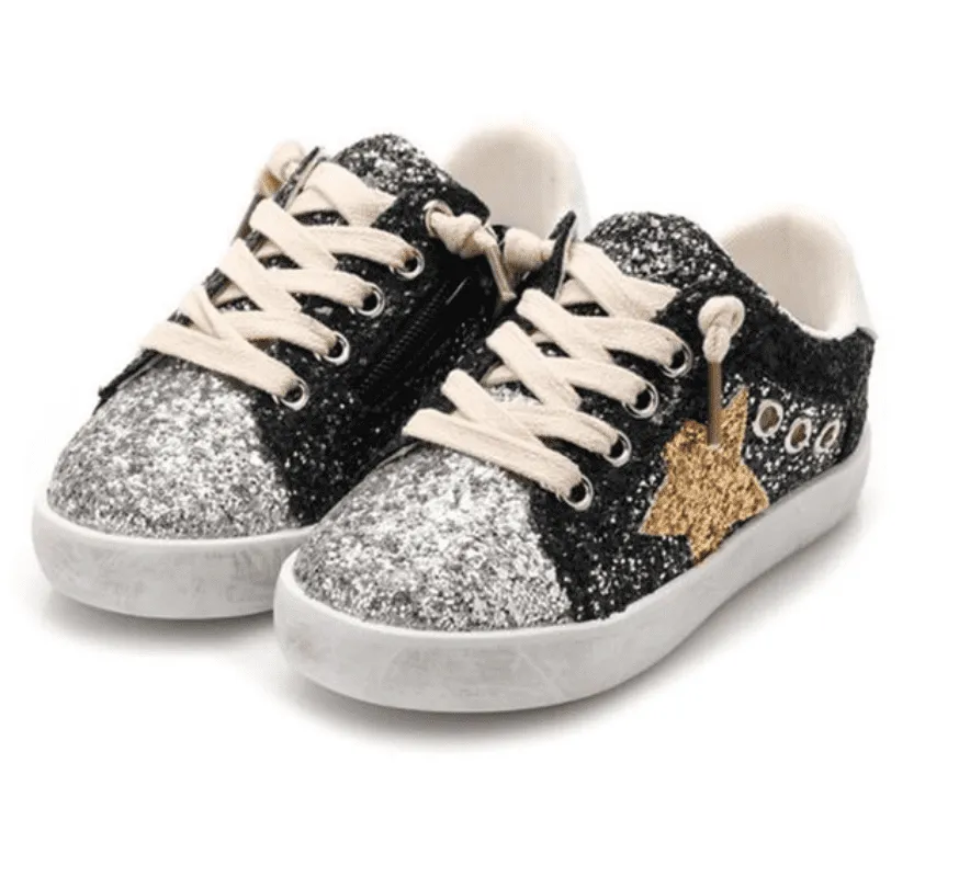 Glitter Star Sneakers