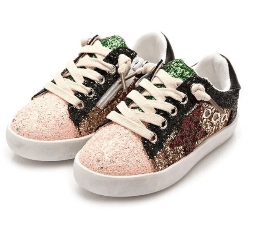 Glitter Star Sneakers