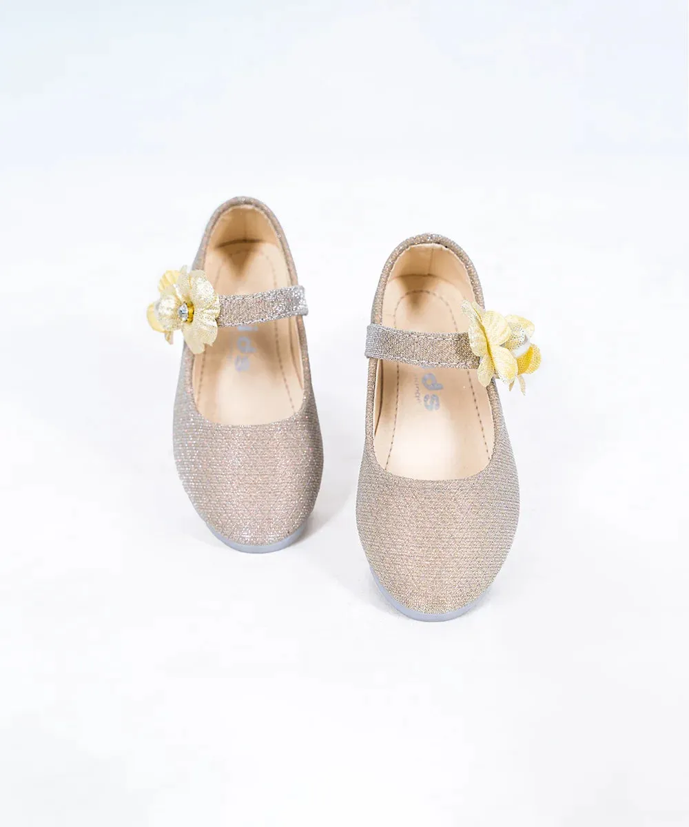 Golden Sandals for Party for Girls