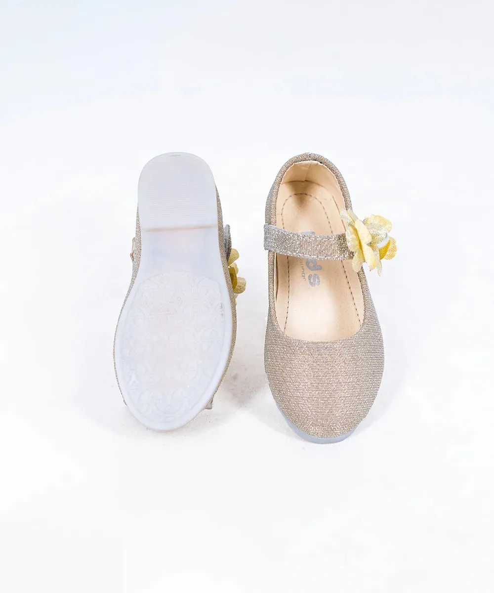 Golden Sandals for Party for Girls