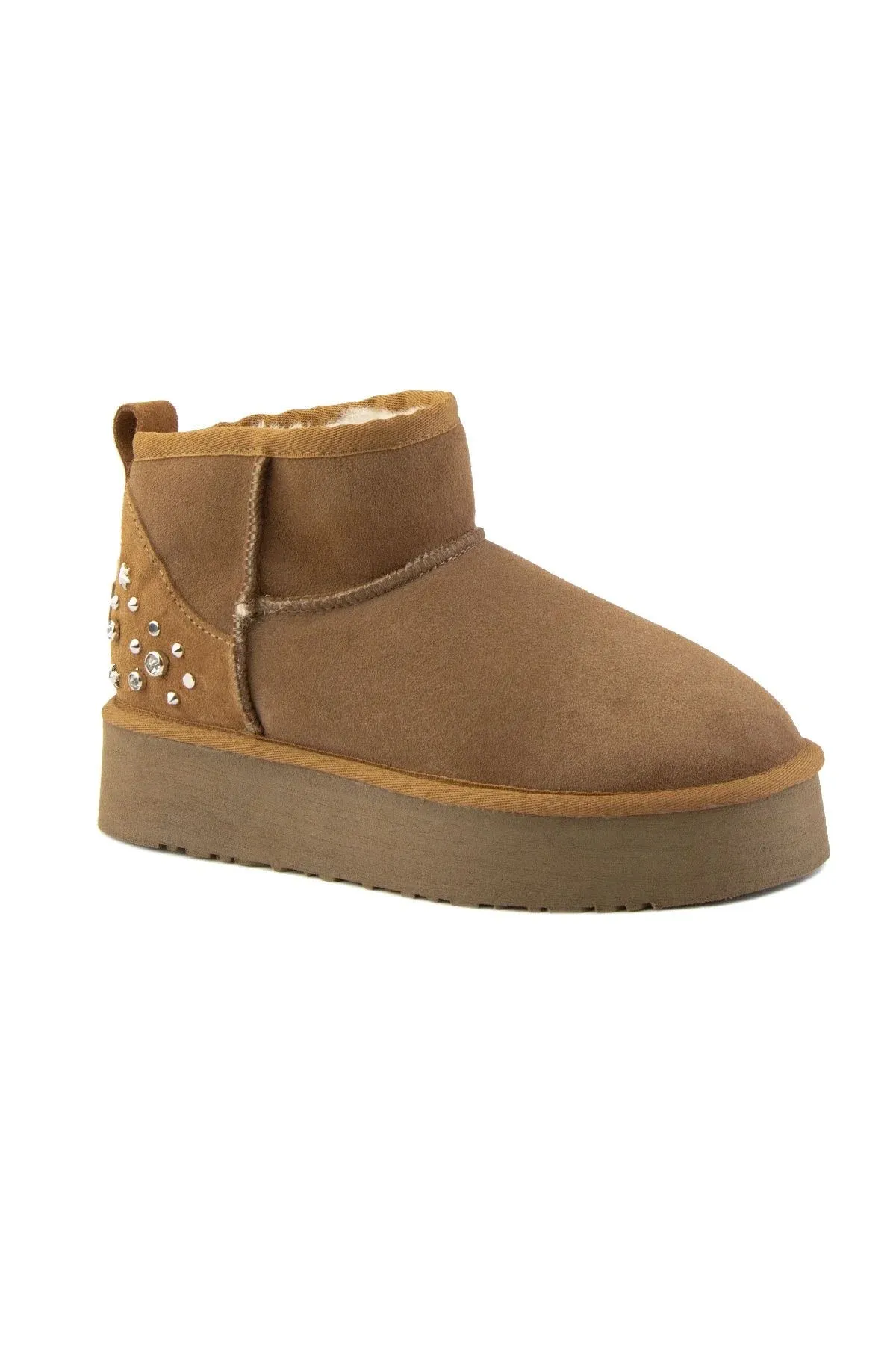 High Sole Stone Ugg Boots 191302 Tan