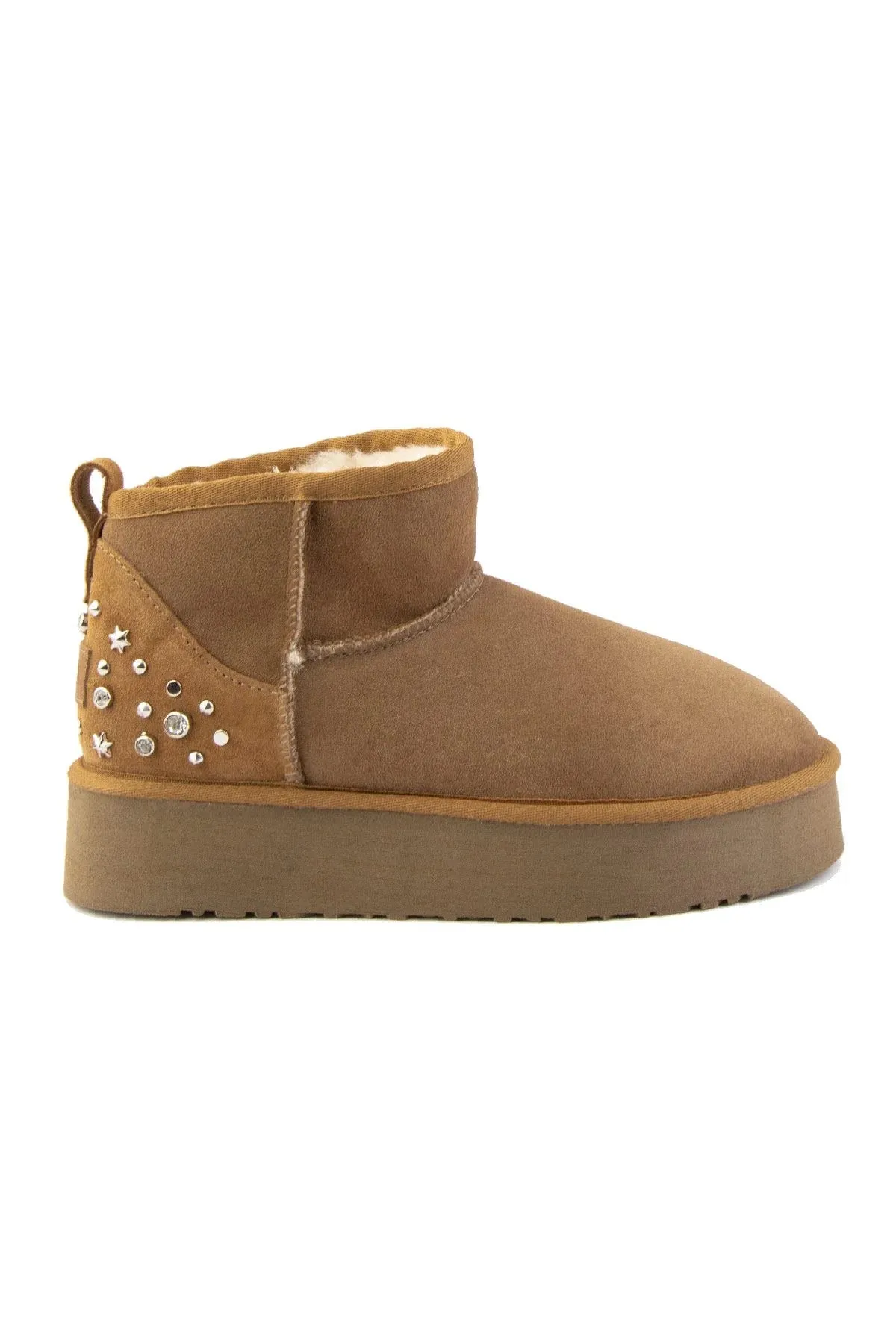 High Sole Stone Ugg Boots 191302 Tan