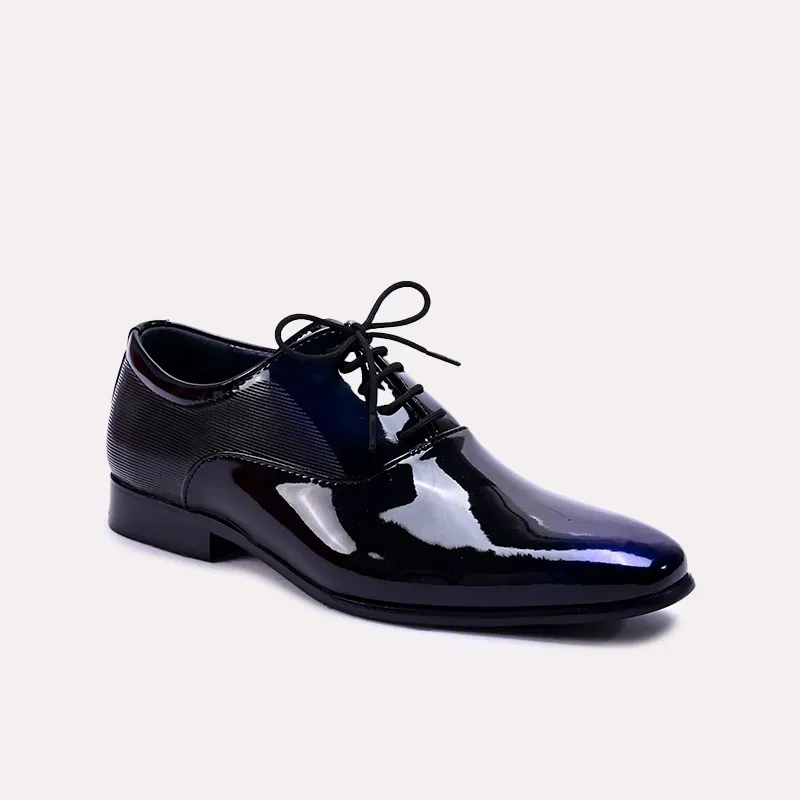 Ivor Black Glossy Formal Oxford Shoes 0111071