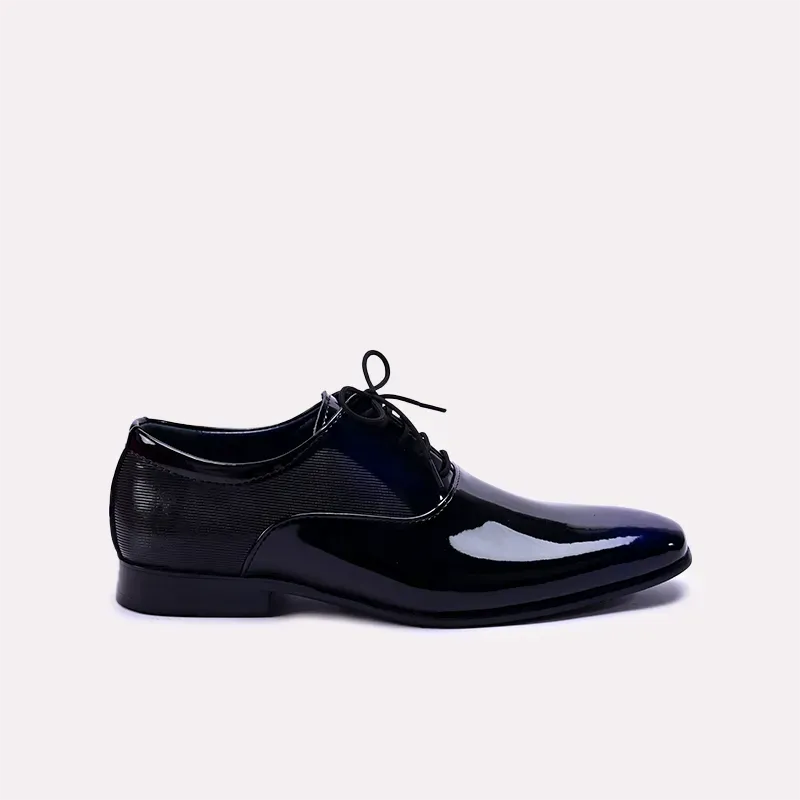 Ivor Black Glossy Formal Oxford Shoes 0111071