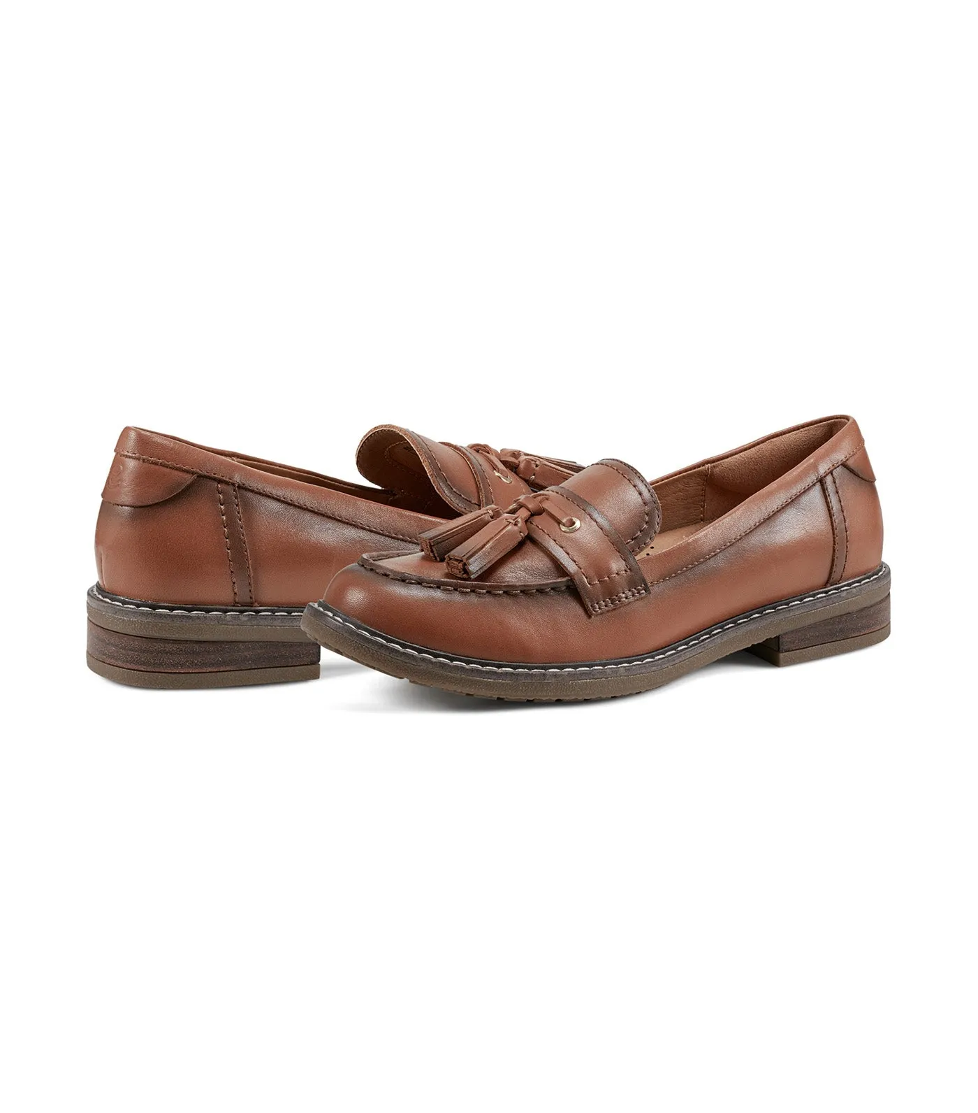 Janelle Loafers Medium Brown