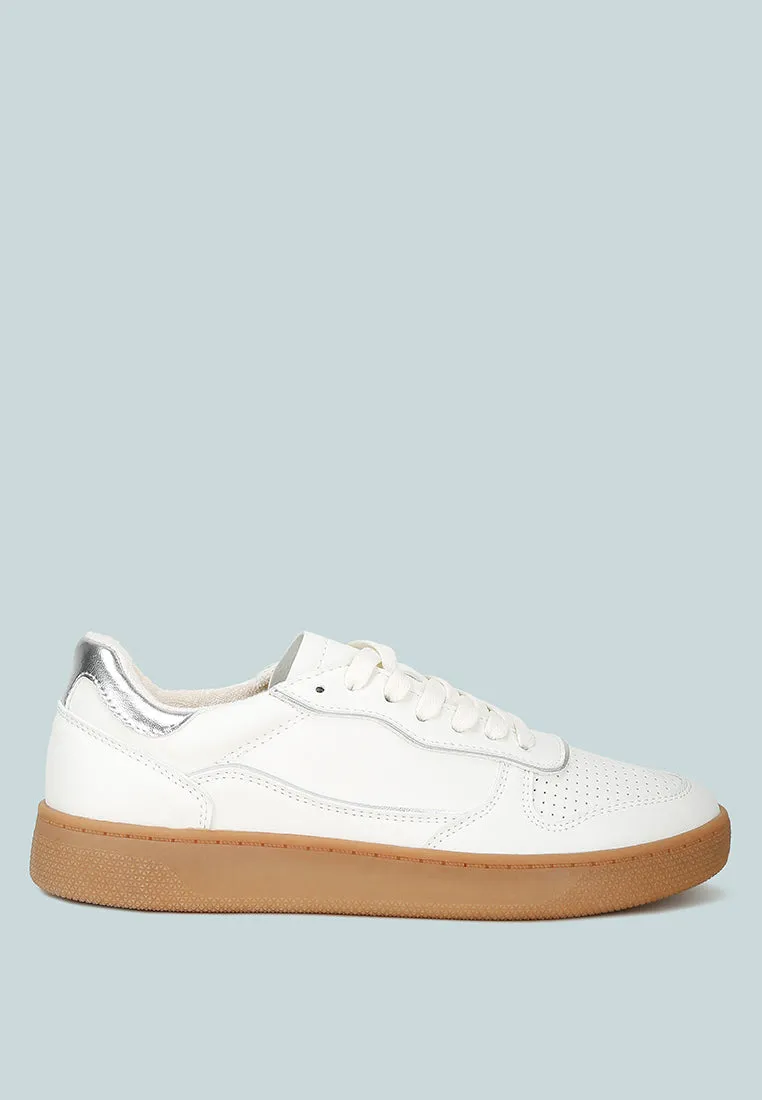 Kyniska Faux Leather Everyday Sneakers