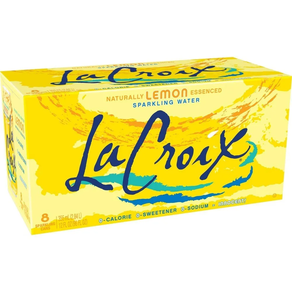 La Croix Lemon 8 Pack / 12oz cans