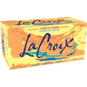 La Croix Peach-Pear 8 Pack / 12oz cans