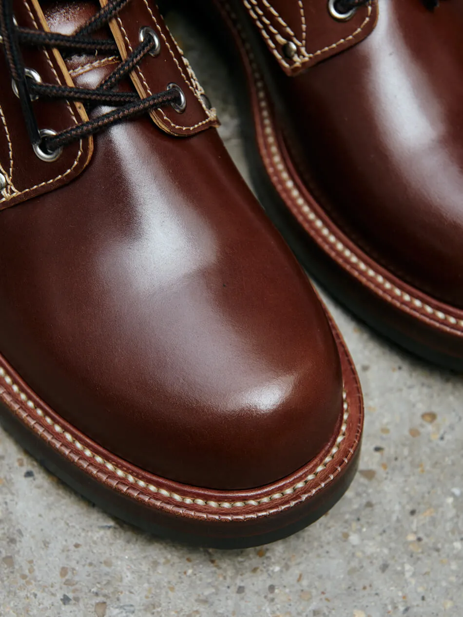 Men's Ironclad Work Boots-Shinki Shell Cordovan