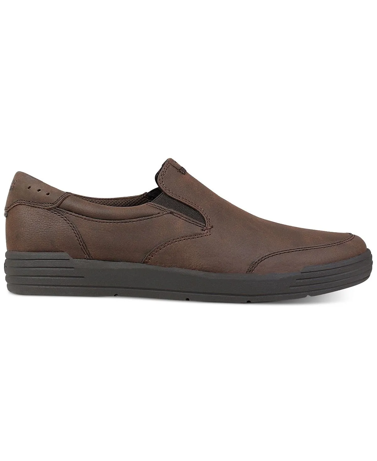 Men's Kore City Walk Slip-on Nunn Bush Sneakers, Dark Brown