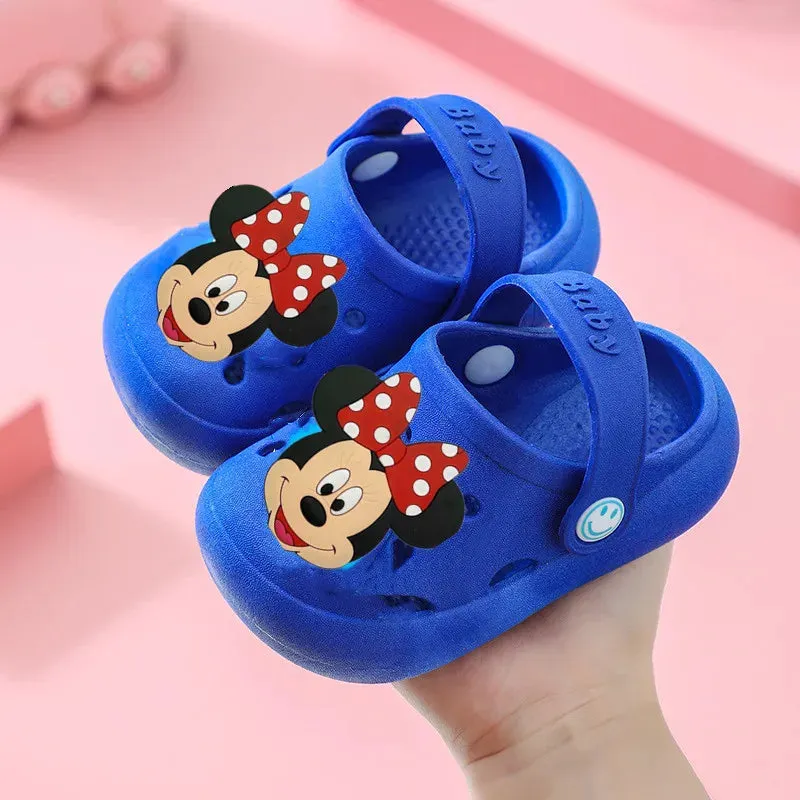 Mickey Mouse and Minnie Mouse Sandal Slippers