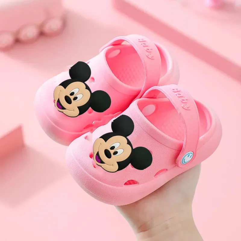 Mickey Mouse and Minnie Mouse Sandal Slippers