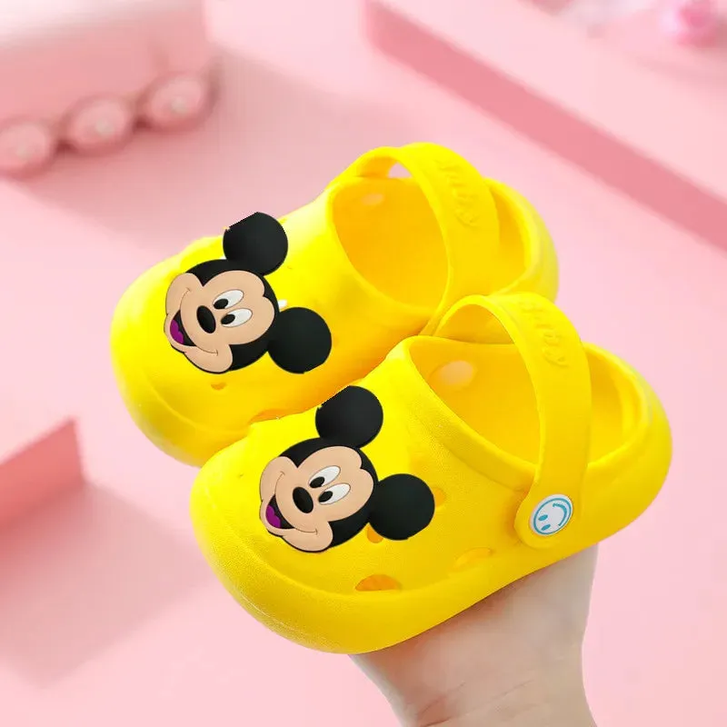 Mickey Mouse and Minnie Mouse Sandal Slippers