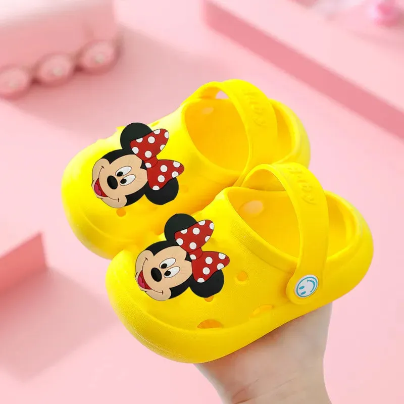 Mickey Mouse and Minnie Mouse Sandal Slippers