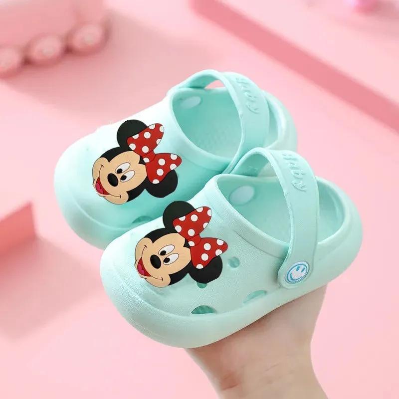 Mickey Mouse and Minnie Mouse Sandal Slippers