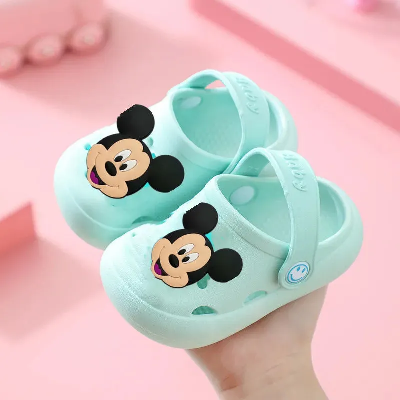 Mickey Mouse and Minnie Mouse Sandal Slippers