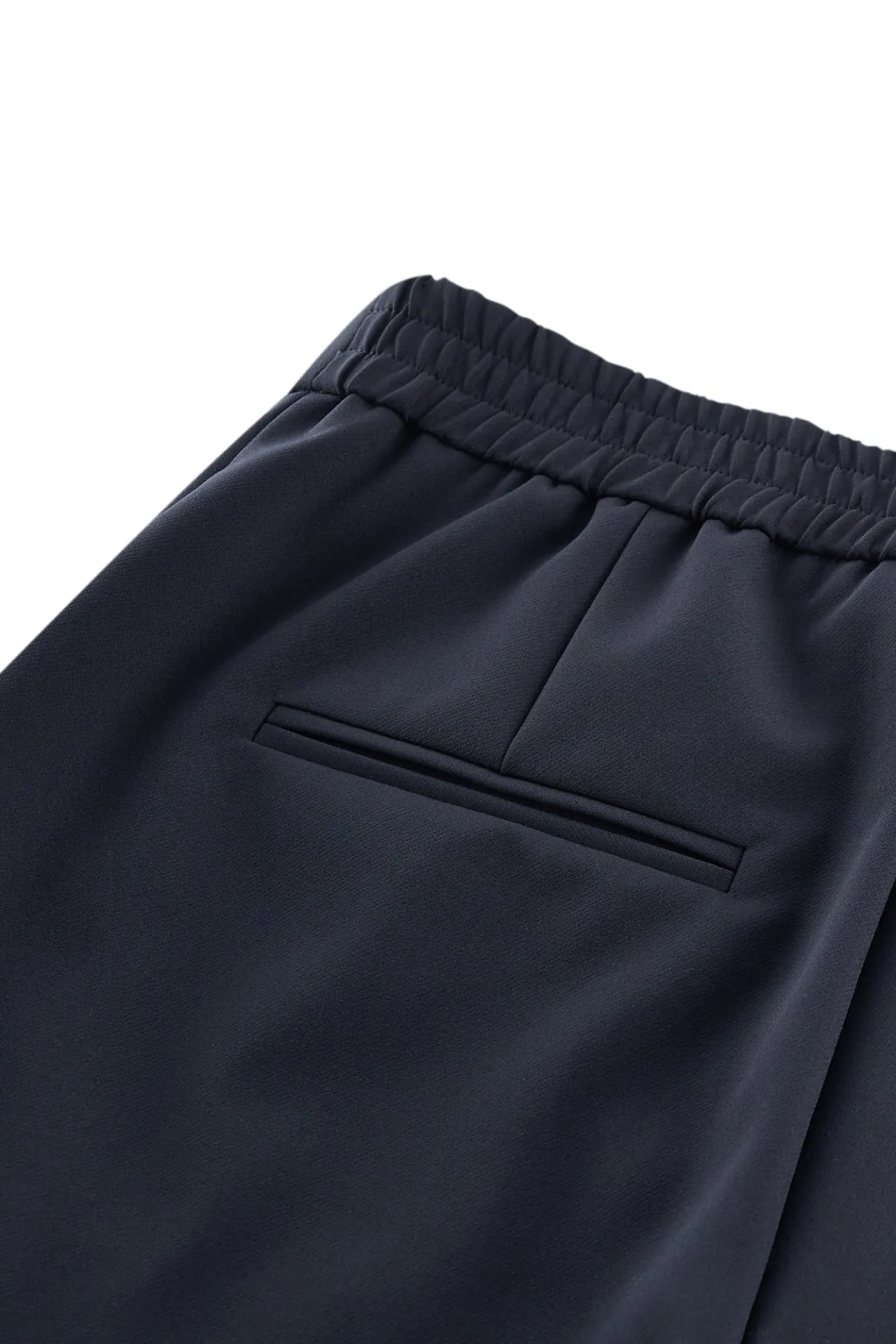 Multi-Way Stretch Plainwave Cropped Cigarette Pants