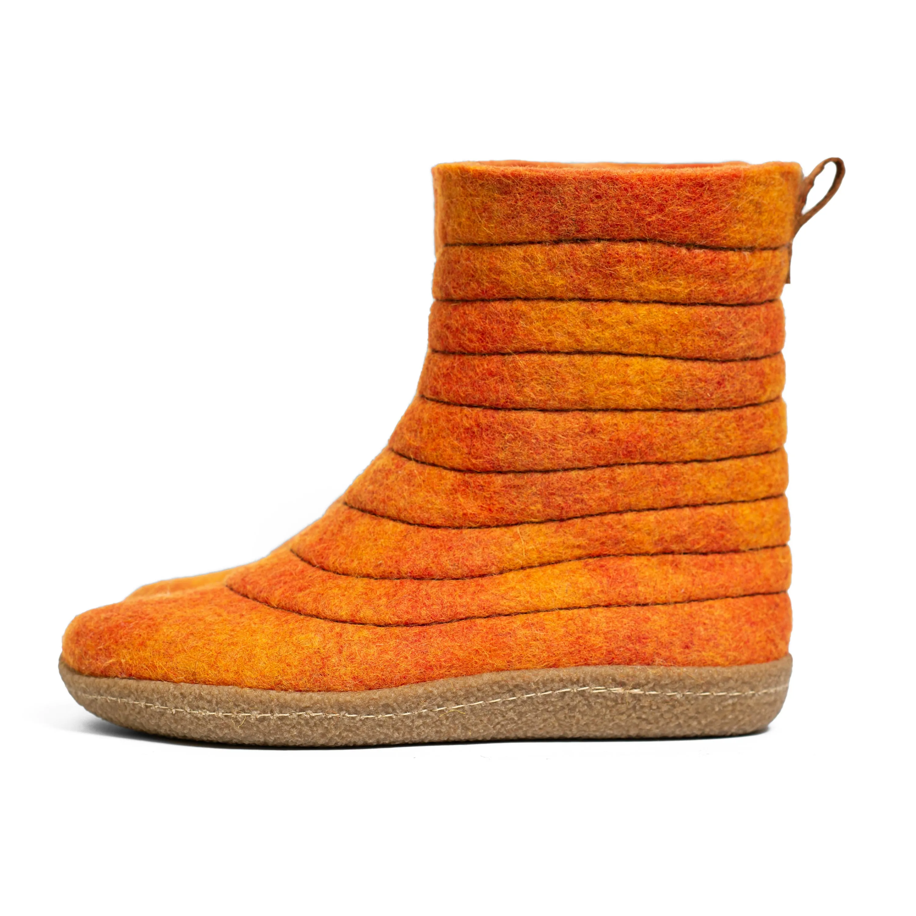 ORANGE SPLASH Women's COCOON WOOBOOTS