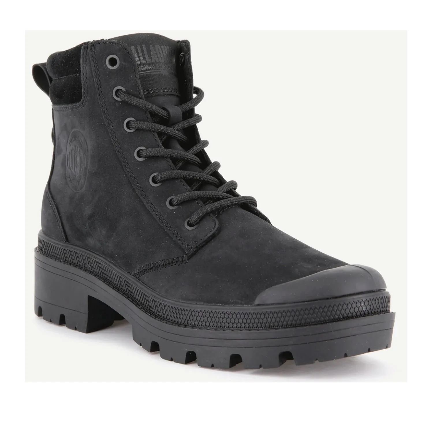 Palladium Women's Pallabase Hi Cuff WP in Black