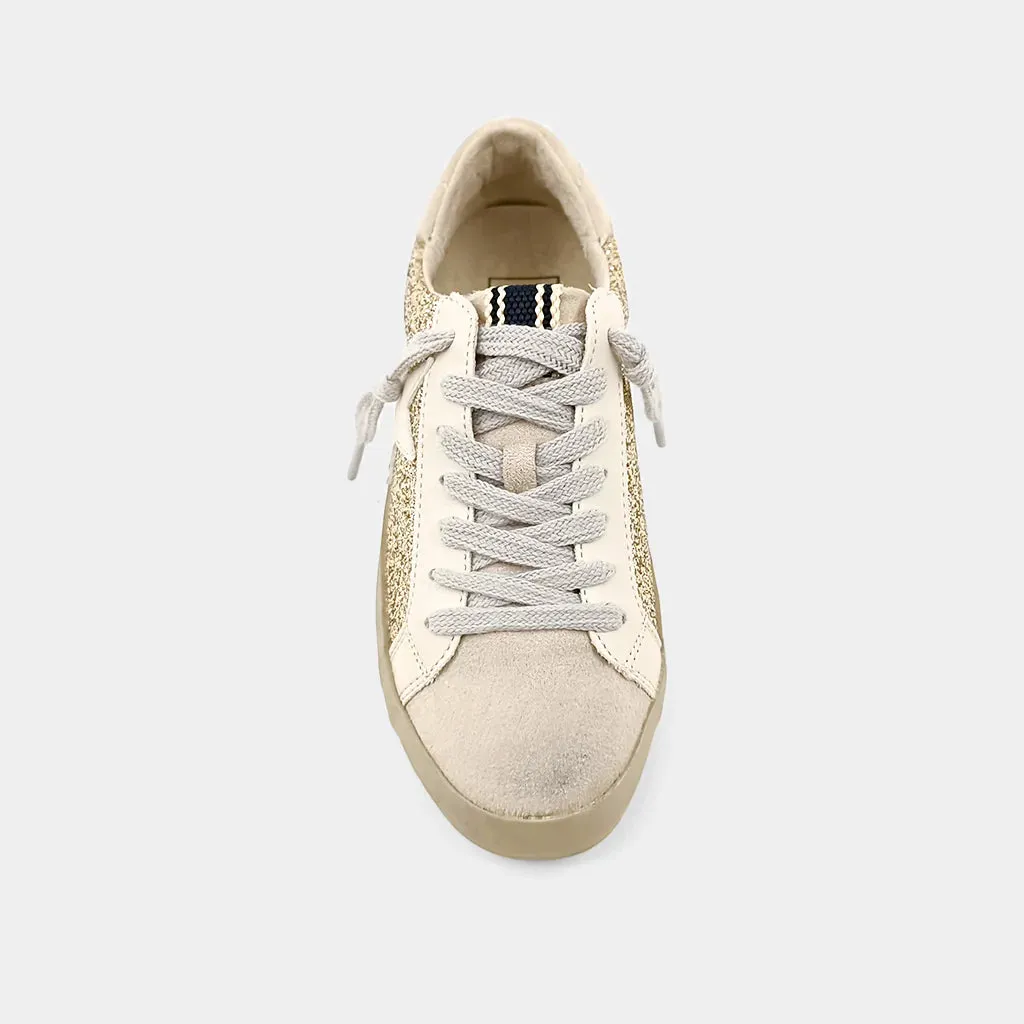 Paula Toddler Sneakers - Gold Glitter