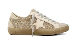 Paula Toddler Sneakers - Gold Glitter