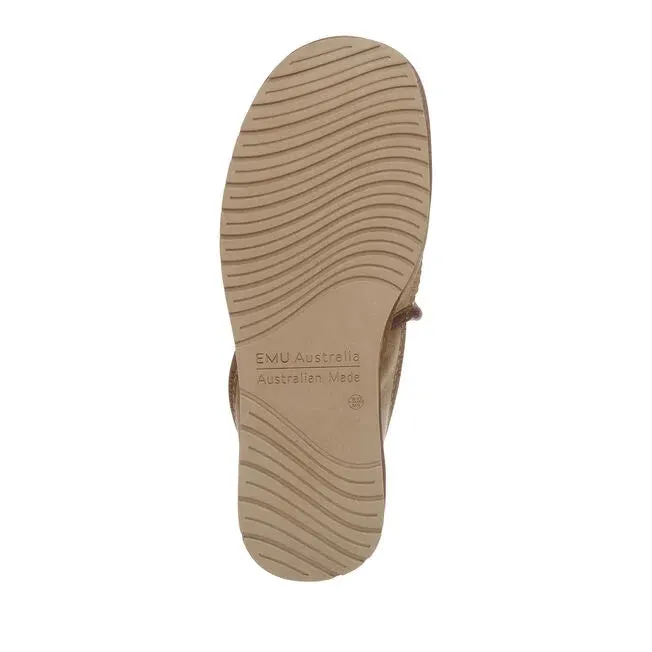 Platinum Hume Mens Slipper | Chestnut