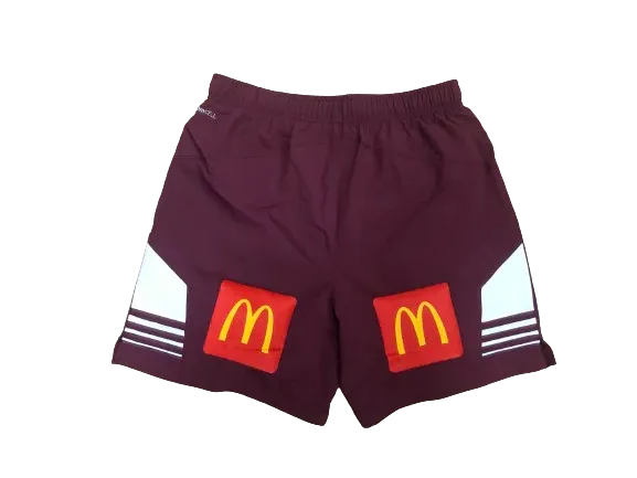 Puma 2024 Qrl Maroons Shorts Replica Maroon Youth