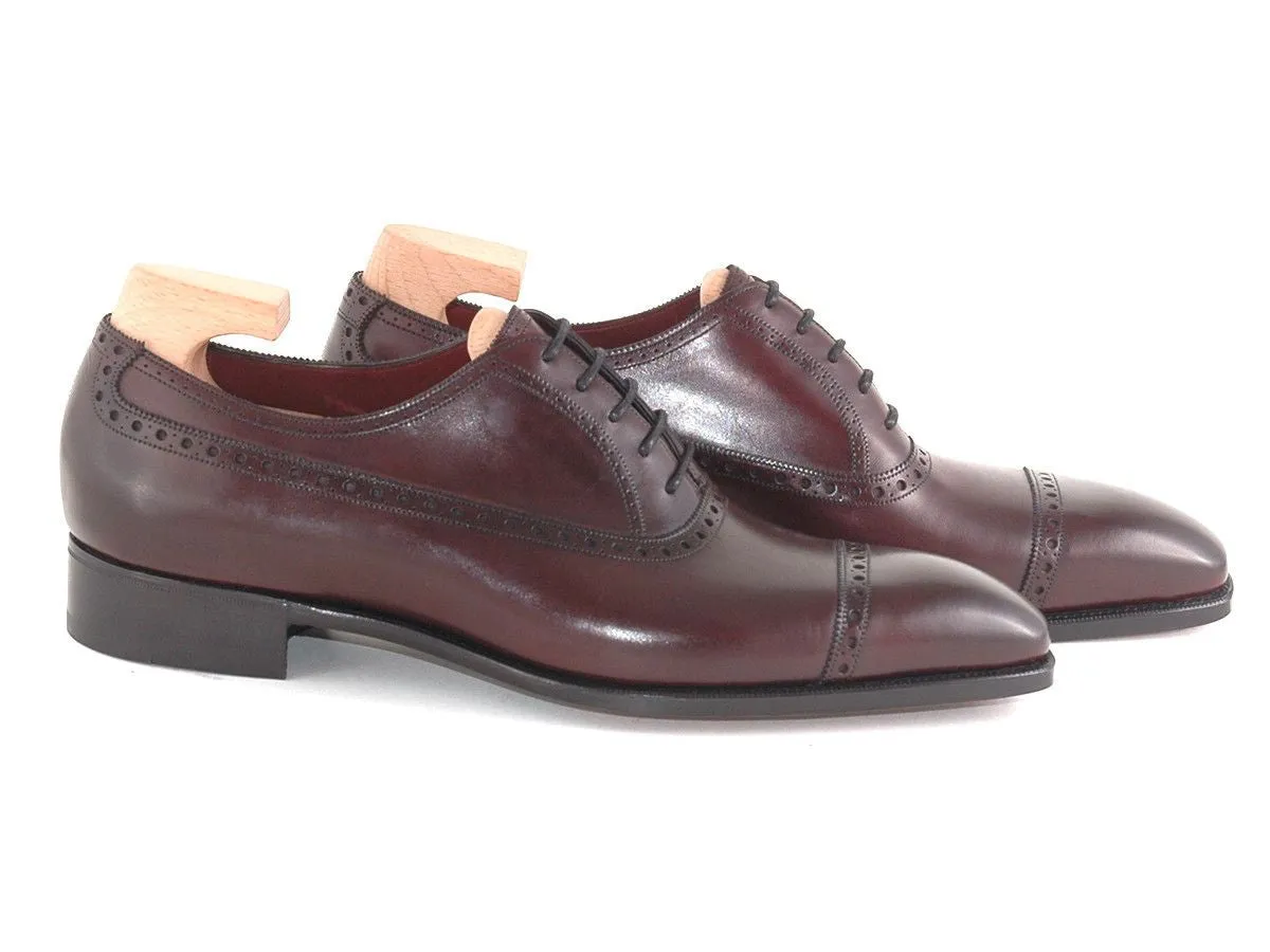 "Warwick" in Vintage Rioja Calf - Deco