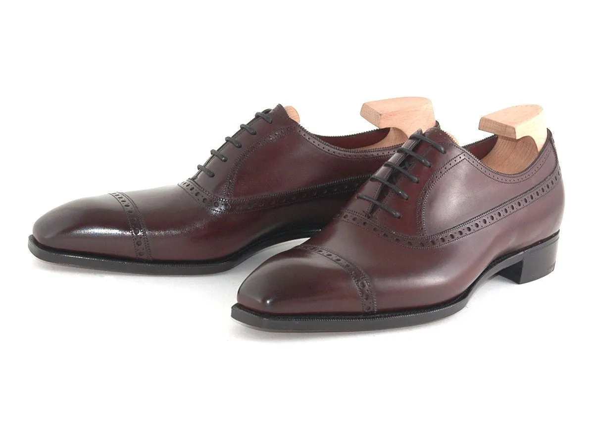 "Warwick" in Vintage Rioja Calf - Deco